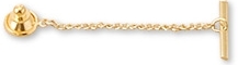 Tie tack chain attachment