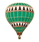 Custom balloon pins